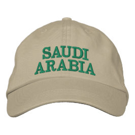 Saudi-Arabien Custom bestickter Hut