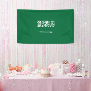 Saudi-Arabien-Flagge Banner