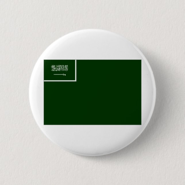 Saudi-Arabien Flagge Button (Vorderseite)