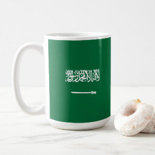 Saudi-Arabien-Flagge Kaffeetasse