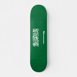 Saudi-Arabien-Flagge Skateboard
