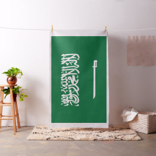 Saudi-Arabien-Flagge Stoff