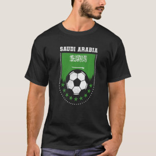 Saudi-Arabien Flaggen-Fußballfan T-Shirt
