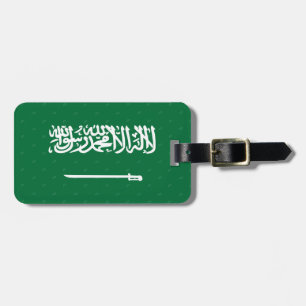 Saudi-Arabien Flaggen-Gepäckanhänger Gepäckanhänger