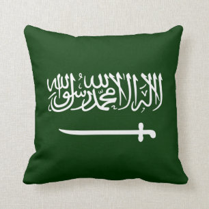 Saudi-Arabien Flaggen-Kissen Kissen
