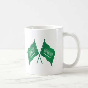 Saudi-Arabien Flaggen-Tasse   KSA-Nationalfeiertag Kaffeetasse