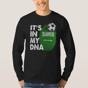 Saudi-Arabien in meinem DNA-Saudi-Arabien-Flaggent T-Shirt