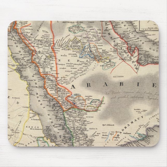 Saudi-Arabien Mousepad (Vorne)