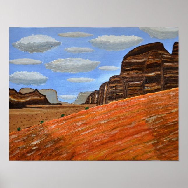 Saudi-Arabien Poster (Vorne)