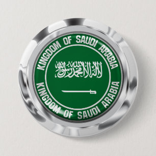 Saudi-Arabien-Runde Button