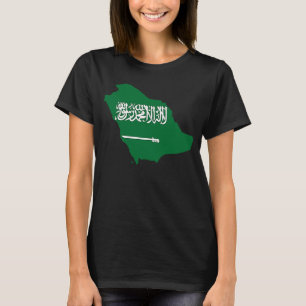Saudi-Arabien: Saudi-Arabien zum zweiten Nationalt T-Shirt