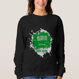 Saudi-Arabien-Splash Sweatshirt