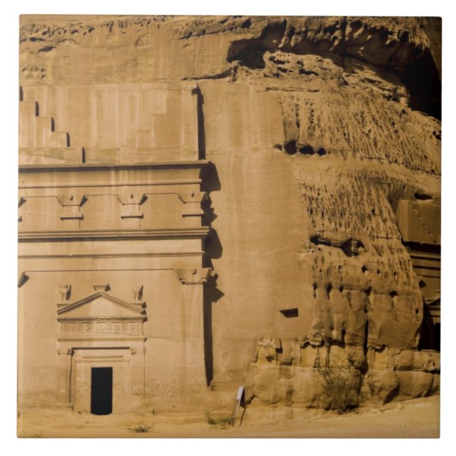 Saudi-Arabien, Standort von Madain Saleh, alte 3 Fliese (Vorderseite)