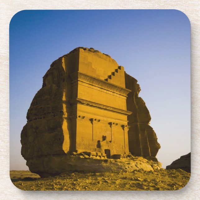 Saudi-Arabien, Standort von Madain Saleh, alte 4 Getränkeuntersetzer (Vorderseite)