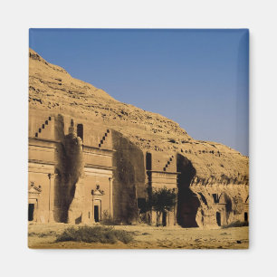 Saudi-Arabien, Standort von Madain Saleh, antik 2 Magnet