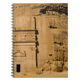 Saudi-Arabien, Standort von Madain Saleh, antik 3 Notizblock