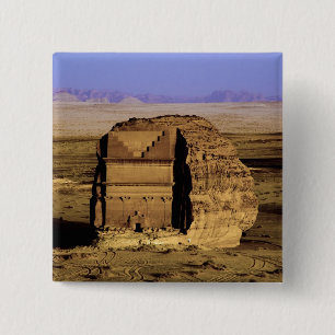 Saudi-Arabien, Standort von Madain Saleh, antik Button