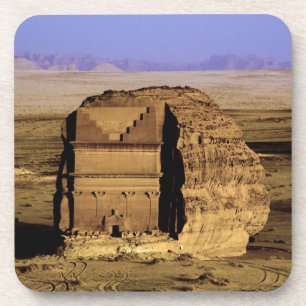 Saudi-Arabien, Standort von Madain Saleh, antik Getränkeuntersetzer