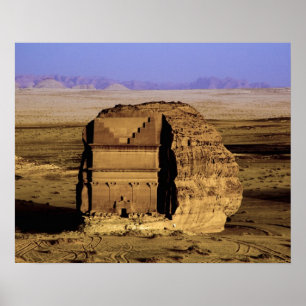 Saudi-Arabien, Standort von Madain Saleh, antik Poster