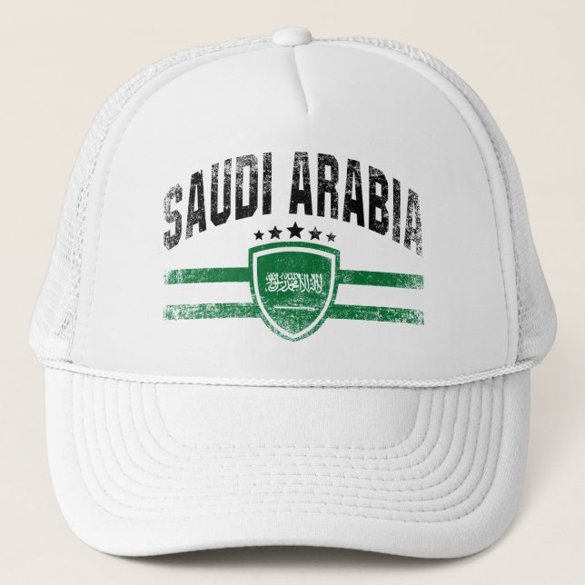 Saudi-Arabien Truckerkappe (Vorderseite)