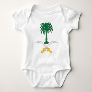 Saudi-Arabien Wappen Baby Strampler
