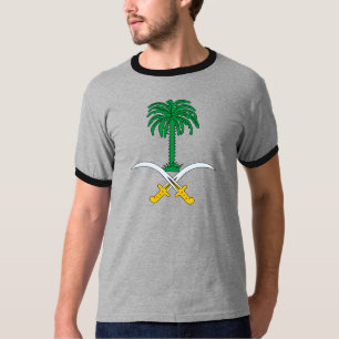Saudi-Arabien Wappen Detail T-Shirt
