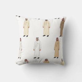 Saudi Heritage Men's Thobe Kissen