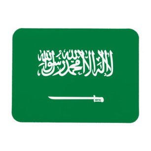 Saudische Flagge Magnet