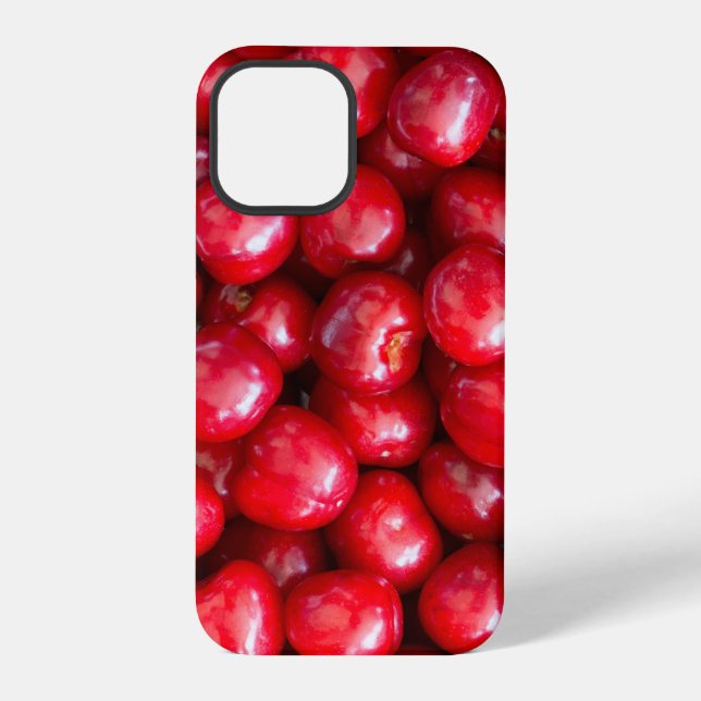 Sauerkirsche iPhone 12 Pro Hülle (Rückseite)