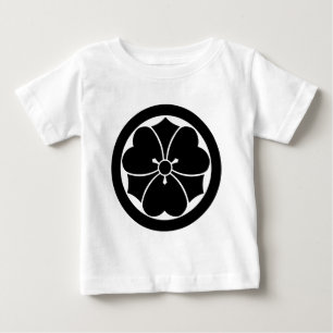 Sauerklee mit Schwertern im Kreis Baby T-shirt