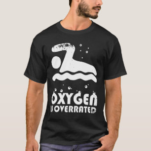 Sauerstoff ist übermäßig schwimmendes Shirt