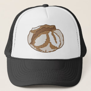Sauerteigbrotlaib Truckerkappe