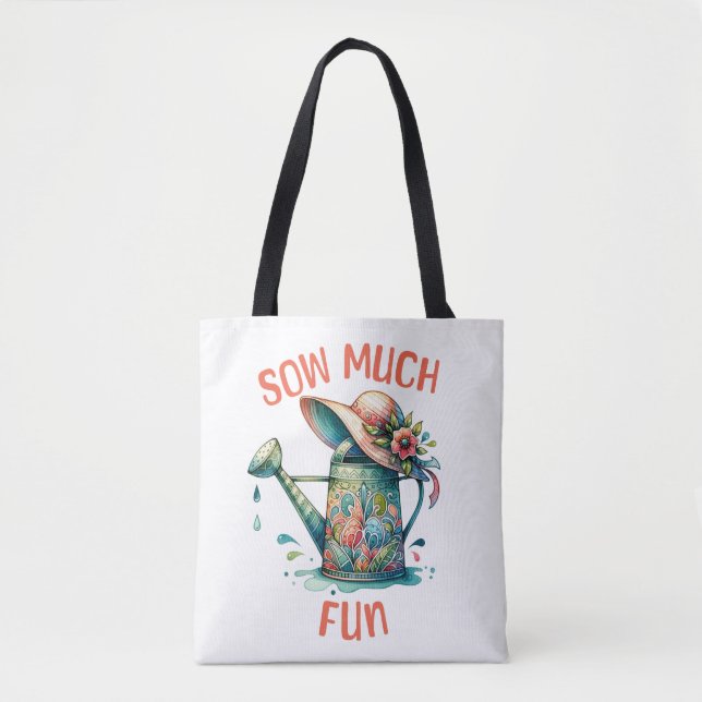 Saug viel Spaß Tote Tasche (Vorderseite)