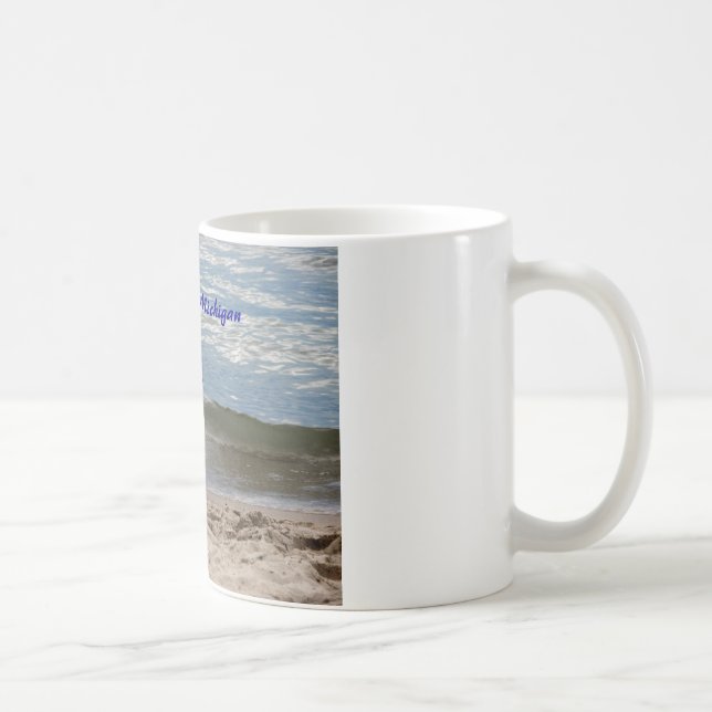Saugatuck, Michigan-Strand-Tasse Kaffeetasse (Rechts)