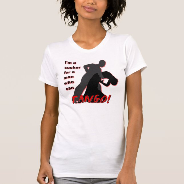 Sauger für Tango T-Shirt (Vorderseite)