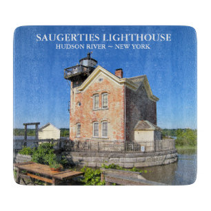 Saugerties Lighthouse, New York Cutting Board Schneidebrett