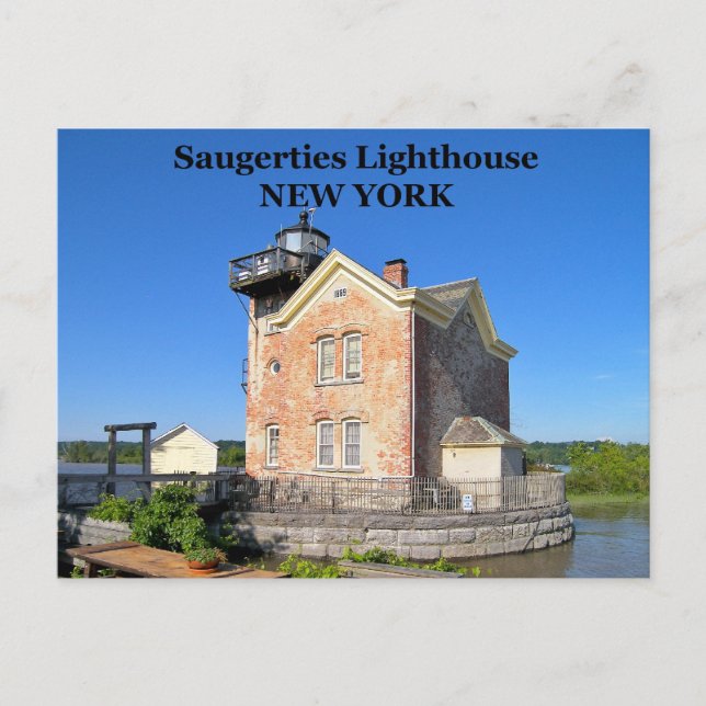 Saugerties Lighthouse, New York Postcard Postkarte (Vorderseite)