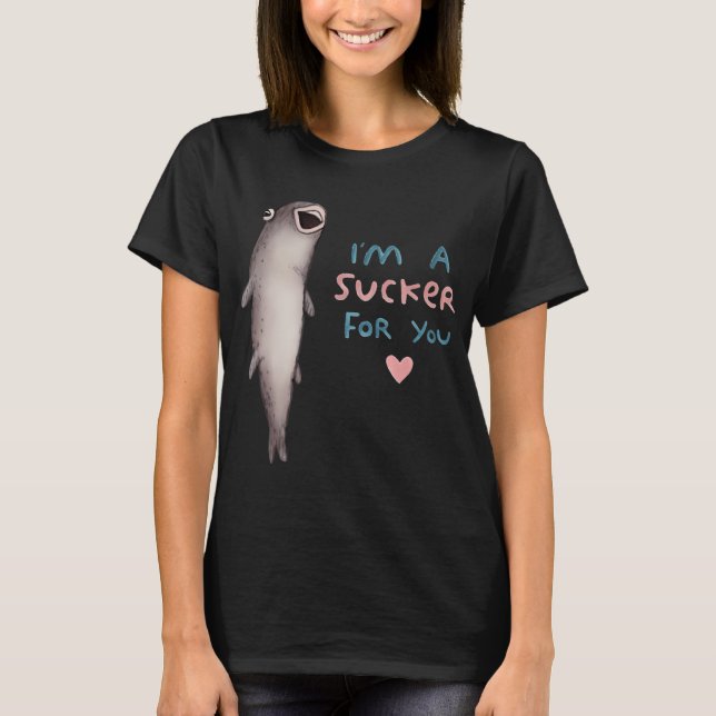 Saugfisch T-Shirt (Vorderseite)