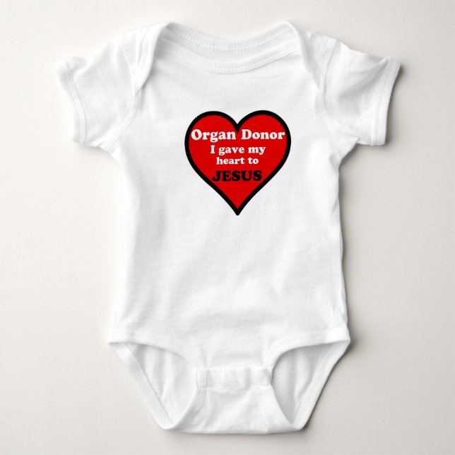 Säugling Christlich Baby Strampler (Vorderseite)