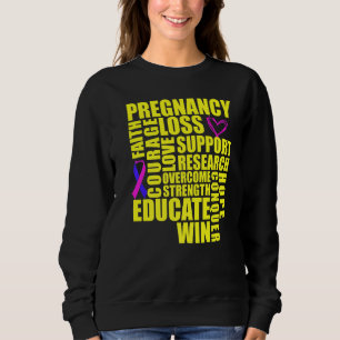 Säugling-Fehlerkenntnis Schwangerschaft Fehlgeburt Sweatshirt