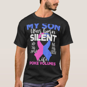 Säugling Loss Sohn Stille Schwangerschaft Fehlgebu T-Shirt