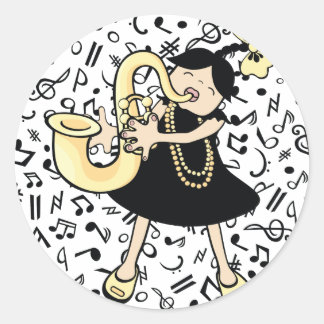 Säugling Runder Aufkleber