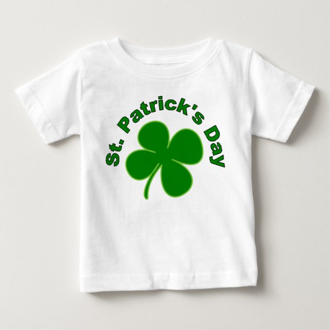 Säugling St. Patricks Day T - Shirt (Vorderseite)