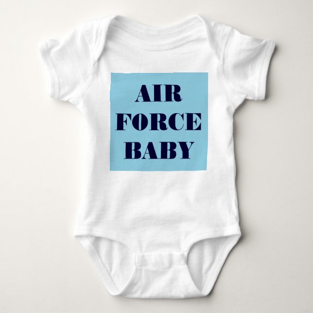 Säugling Strampler Air Force Baby (Vorderseite)