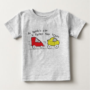 Säugling Strampler Mein Daddy ist schneller als de