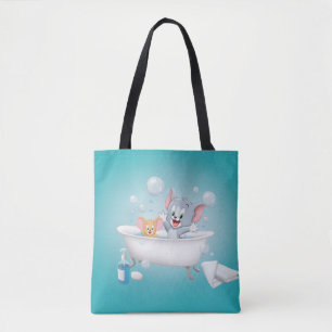 Säugling Tom und Jerry machen einen Bath Tasche