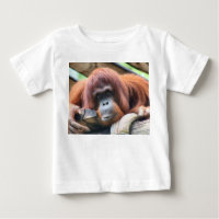 SÄUGLINGS ORANGATANG PRIMAT T - SHIRT