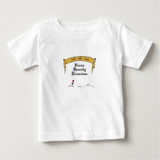 Säuglings-Rosa-Wiedersehen-T - Shirt