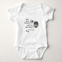 Säuglings-Strampler - Wolf-Gebirgsschongebiet Baby Strampler