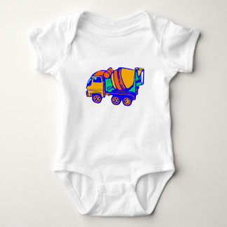 SÄUGLINGS-STRAMPLER-ZEMENT-LKW BABY STRAMPLER